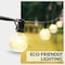 Newhouse Lighting - Indoor LED Clear G40 Globe Light Bulbs for Outdoor String Lights 25pk G40LED25 - alternate 6